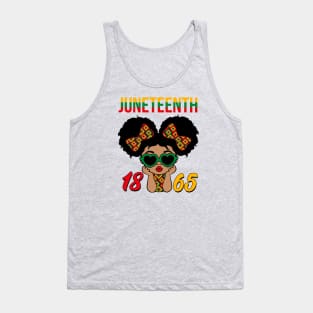 1865 Juneteenth, Black History, Freedom Tank Top